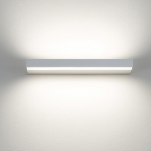 Applique bianca isyluce plate duplex moderna led 40w 3000k 4000k