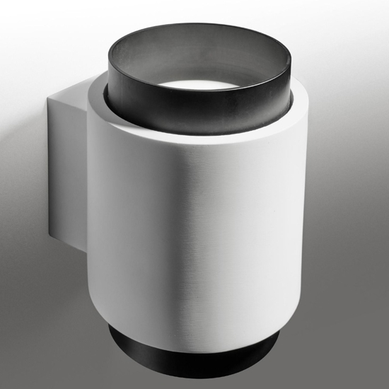 Sforzin tecnico syme applique di gesso moderna bianco nero
