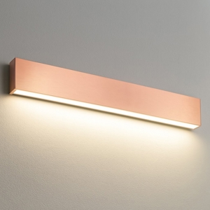 Applique led 28w 2700k box w1 rame mono emissione linea light