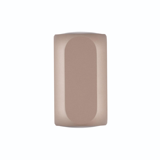 Applique moderna colore moca caffe led biemissione