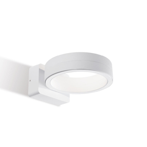 Applique da esterno bianca biemissione led 16w 4000k ip65