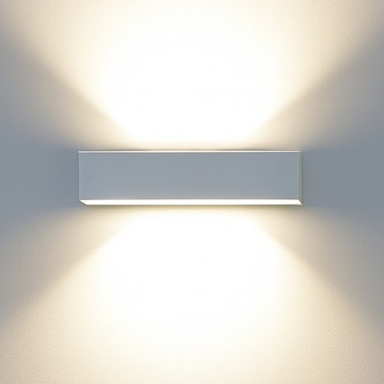 Gea luce gap applique da parete led 24w 4000k per interni