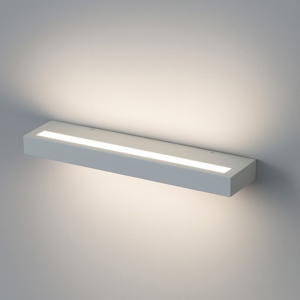 Gea luce gap applique da parete led 44w 3000k biemissione bianco