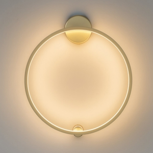 Maytoni halo applique da parete moderna tonda led 4000k