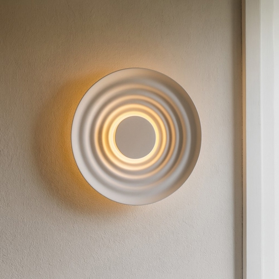Maytoni nami applique da parete led 6w 2700k circolare bianco