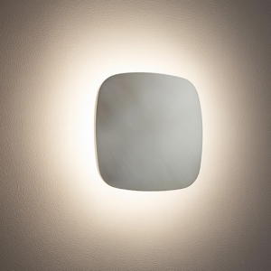 Gea luce step applique da parete led 20w 3000k quadrato moderno