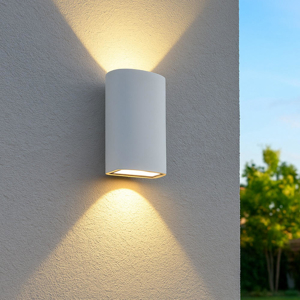 Applique per esterno biemissione bianca led 20w 4000k ip54