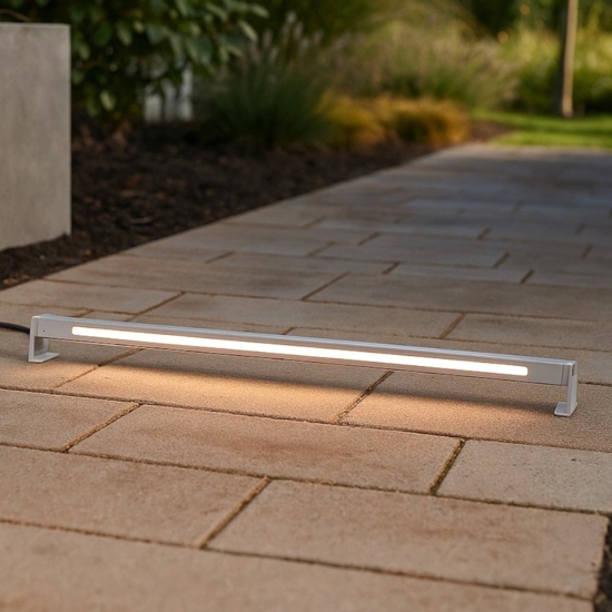 Maytoni edge lampada da esterno moderna led 3000k ip65