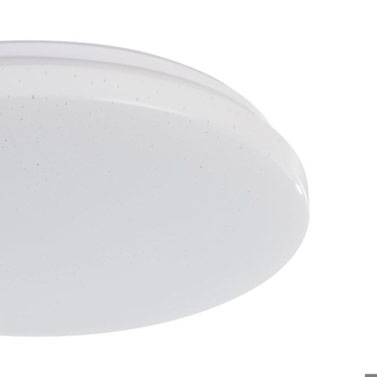 Eglo frania s plafoniera da bagno moderna tonda led 3000k ip44
