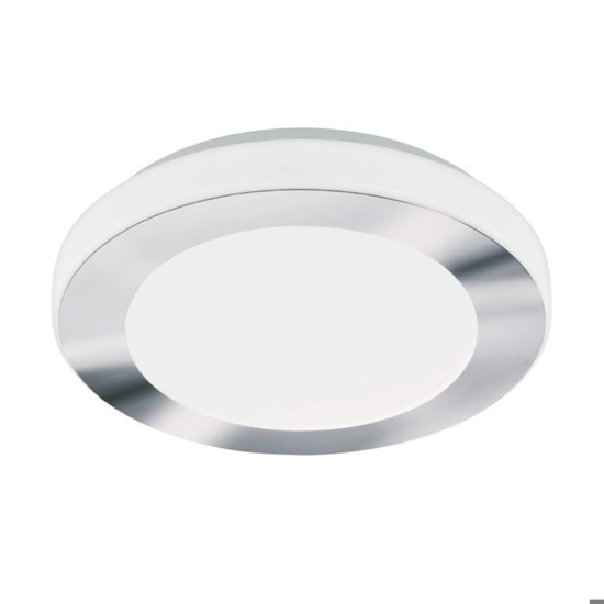 Eglo capri plafoniera da bagno circolare led 3000k ip44