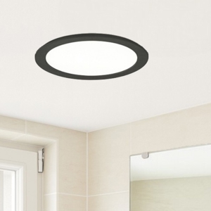 Eglo fueva 5 faretto da incasso per bagno minimal led 3000k ip44