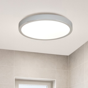 Eglo fueva 5 plafoniera da bagno colore cromo led 3000k ip44