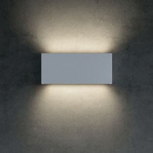 Applique led 20w moderne da parete bianco rettangolare