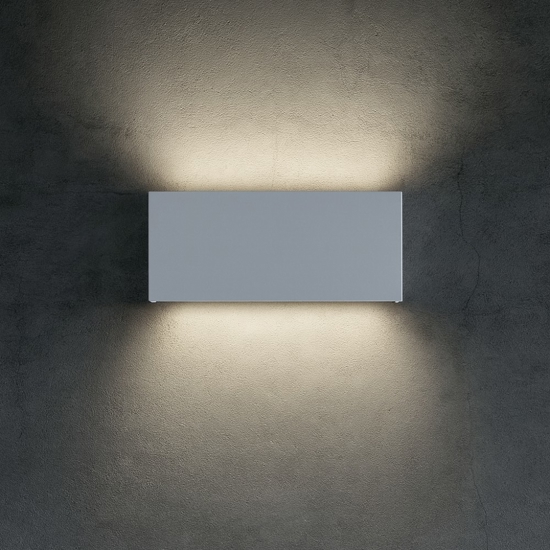 Applique led 20w moderne da parete bianco rettangolare