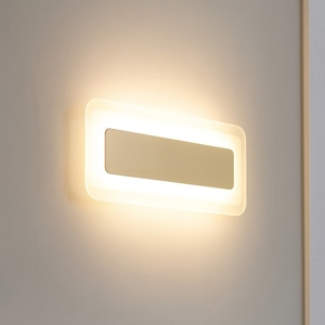 Antille s oro linea light applique led 14w 3000k moderna