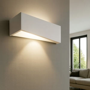 Visualizza i dettagli per Applique in gesso squadrata teos sforzin Applique in gesso squadrata teos sforzin