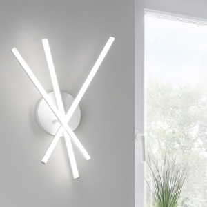 Gea luce tullia applique led 30w 4000k moderna