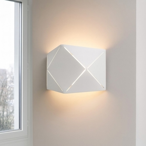 Applique led 6w 3000k design moderna bianco per interni