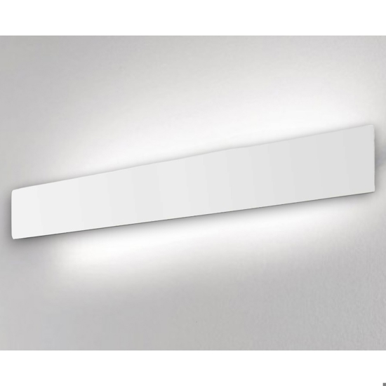 Ideal lux zig zag ap d75 2700k applique moderna bianca