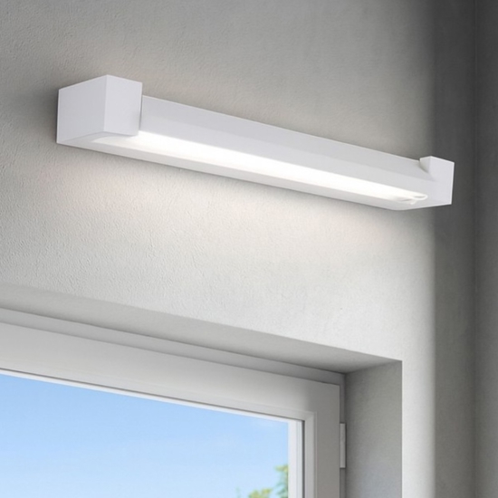 Applique girevole bianco led moderna 12w 3000k