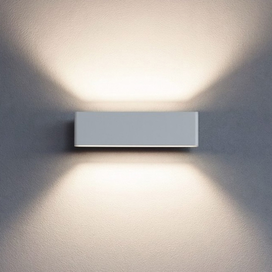 Applique led 3000k bianca linea light satori