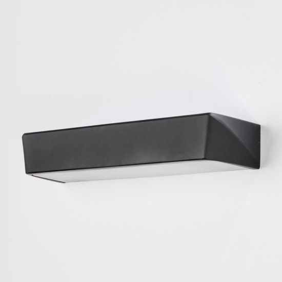 Applique vivida hantera design moderna nero led 24w cct 2700k 3000k 4000k