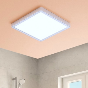 Eglo fueva 5 plafoniera da bagno per soffitto led 3000k ip44
