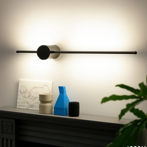 Gea luce enila applique da parete led 20w 3000k design moderno