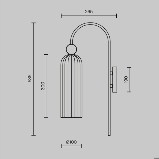 Maytoni antic applique da parete per salotto elegante colore oro