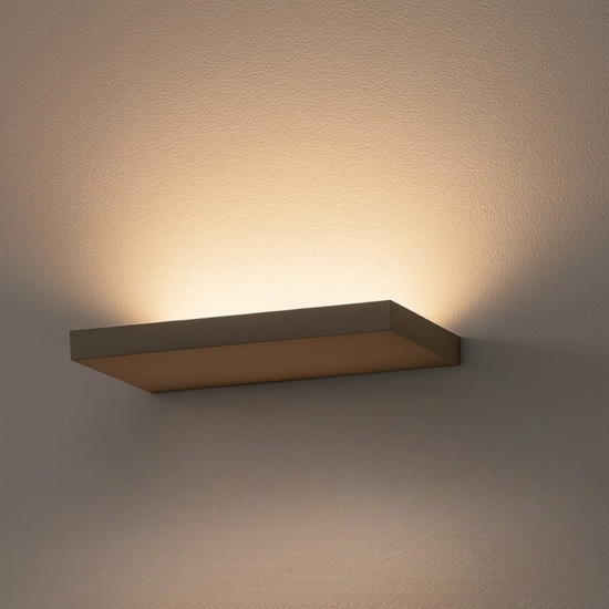 Gea luce yoana applique da parete moderna led 25w 3000k