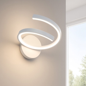 Applique led 12w 3000-4000k tornado toplight design moderna