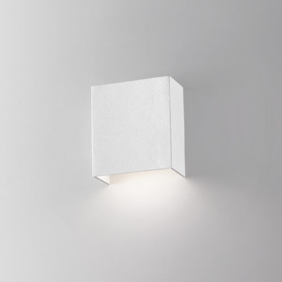 Isyluce applique quadrato led 6w 3000k bianco moderna