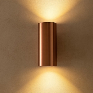 Look ap2 lampada da parete colore rame ideal lux luce biemissione