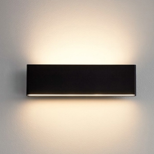 Desk ap2 ideal lux applique led 12,5w 3000k nera per interni