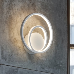 Oz ap dali ideal lux applique led 3000k dimmerabile bianca