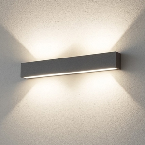 Applique led 41w 2700k cemento box w2 linea light bi emissione