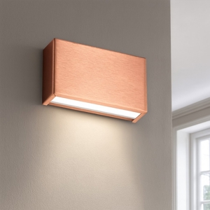 Box w1 rame mono emissione linea light applique led 6w 2700k