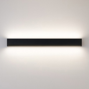 Applique led 41w 3000k nero box w2 linea light bi emissione