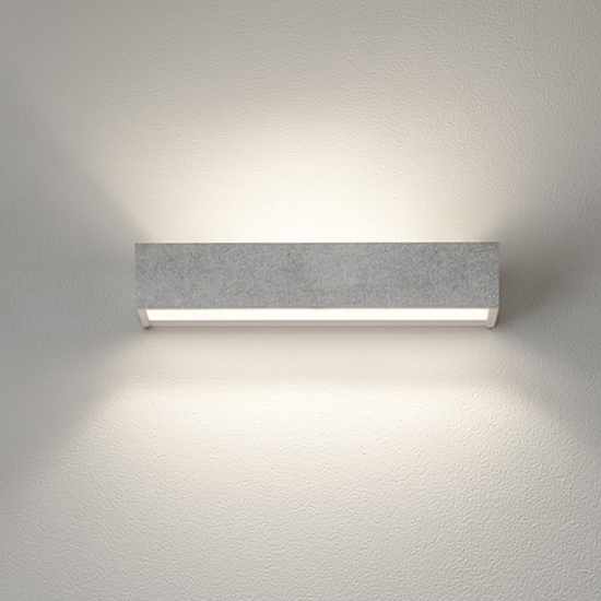 Applique da parete foglia argento led 3000k 4000k top light bios