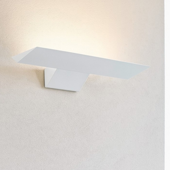 Applique da parete top light tera bianco led 24w 3000k 4000k