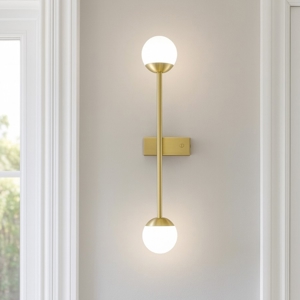 Maytoni touch applique da parete moderna colore oro led 3000k