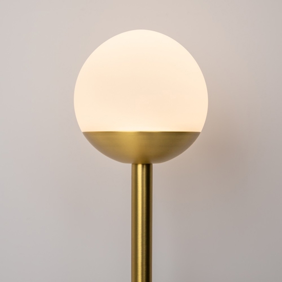 Maytoni touch applique da parete moderna colore oro led 3000k