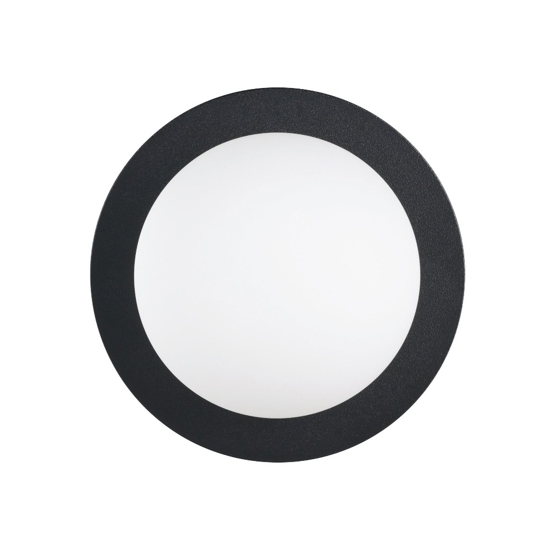 Eglo mosiano plafoniera da bagno minimal con sfera led 3000k ip44