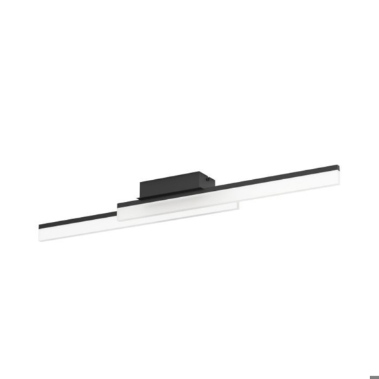 Eglo palmital plafoniera da bagno design moderno led 3000k ip44
