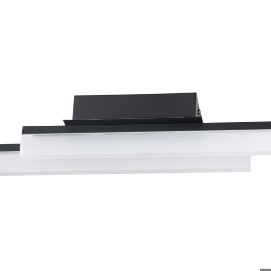 Eglo palmital plafoniera da bagno design moderno led 3000k ip44