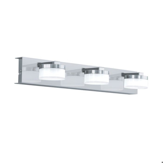 Eglo romendo applique per specchio da bagno moderno led 3000k ip44