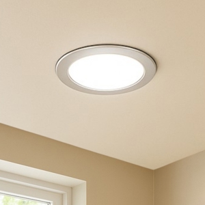 Eglo faretto da incasso per bagno fueva 5 led 4000k ip44