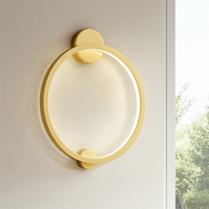Maytoni halo applique da parete led 4000k design minimal rotondo