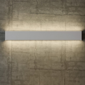Grande applique led 120w bianca 