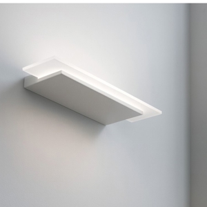 Applique led 27w linea light dublight w moderna bianca